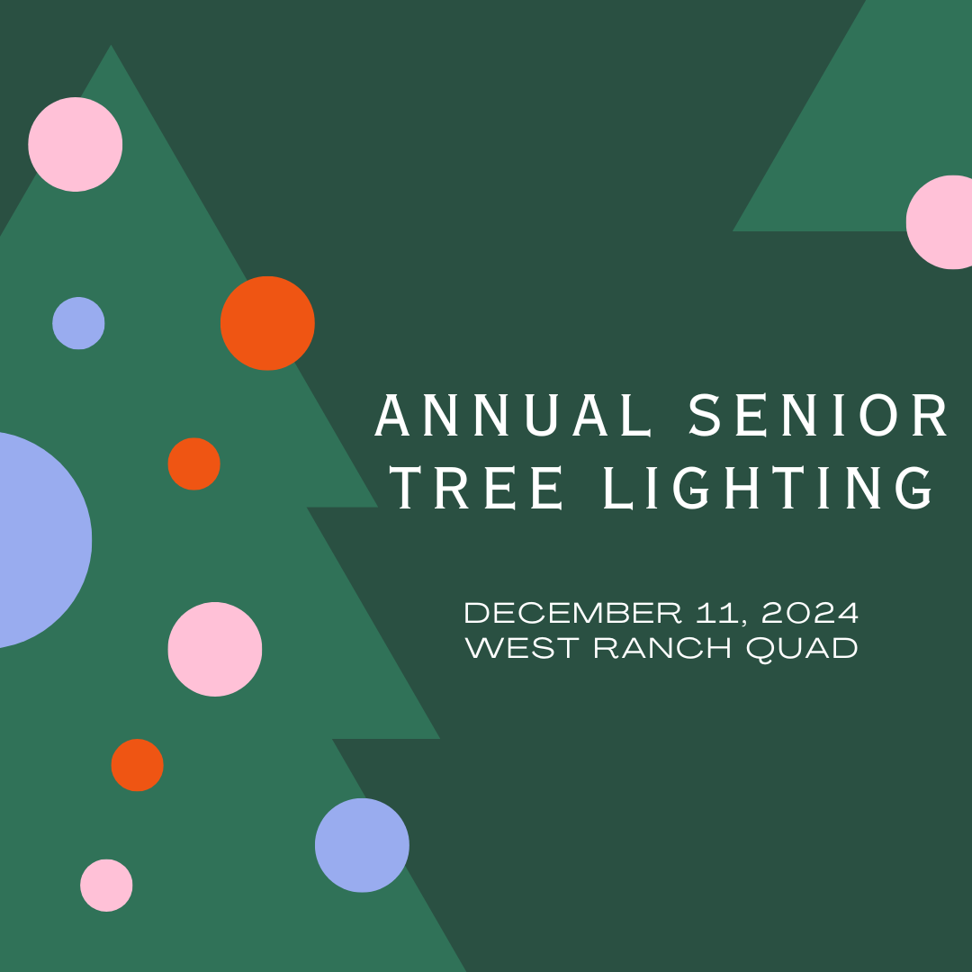 2024 Senior Tree Lighting Ceremony